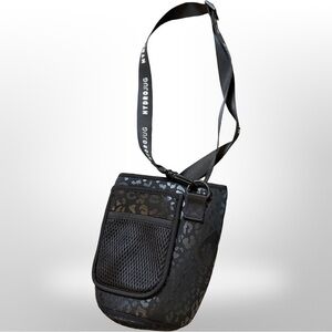 HydroJug OG Black Leopard Koozie Insulator Sleeve w/ Strap 🐆🖤💦